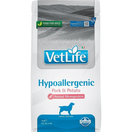 Farmina Vet Life dog hypoallergenic, pork & potato 2 kg