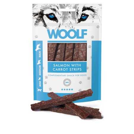 WOOLF Salmon with Carrots Strips 100g
