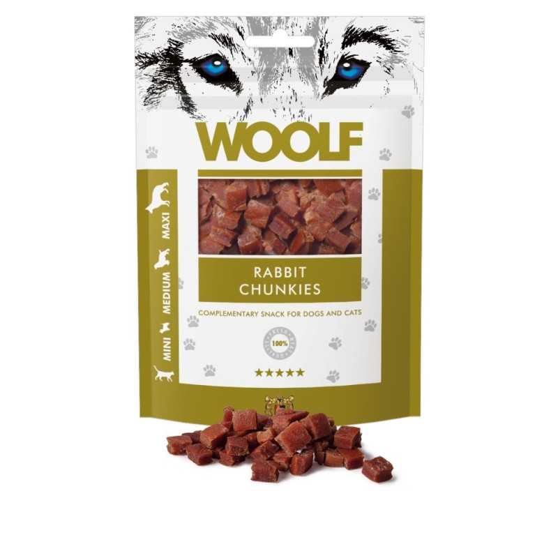 Woolf Dog/Cat Rabbit Chunkies 100 g