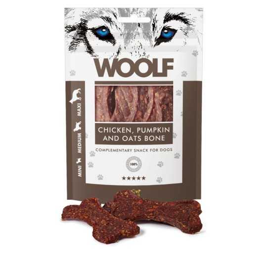 Woolf Dog Chicken & Pumpkin & Oats Bone 100 g