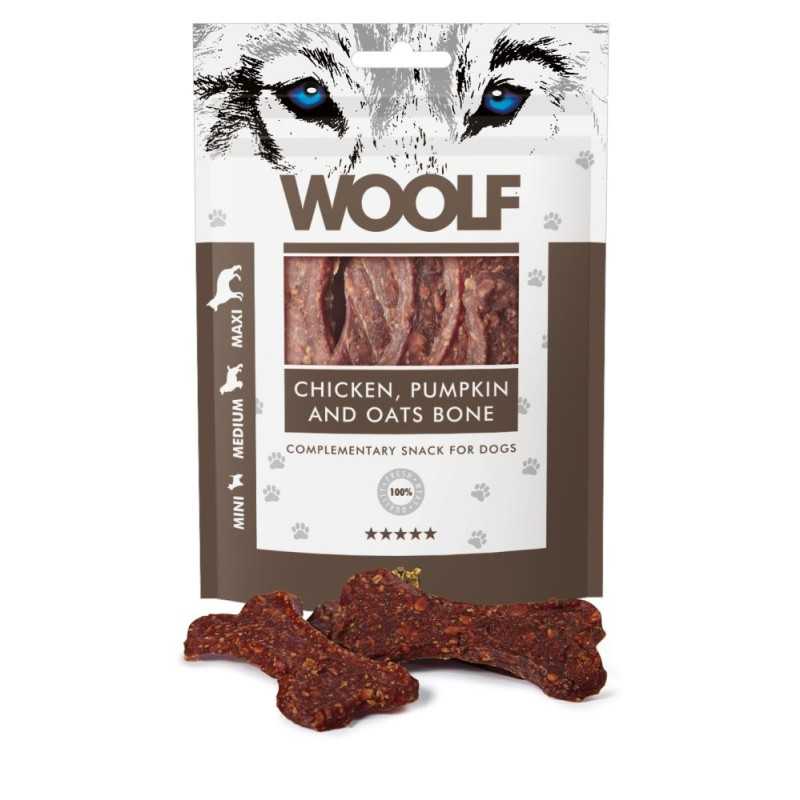 Woolf Dog Chicken & Pumpkin & Oats Bone 100 g
