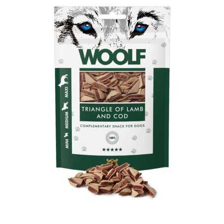 Woolf Dog Lamb and Cod Triangle 100 g