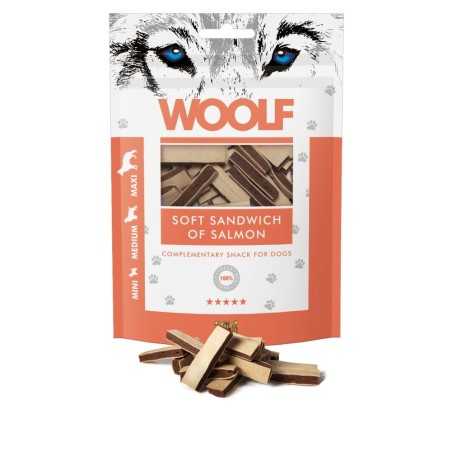 Csemege Woolf Dog Salmon Soft Sandwich 100 g