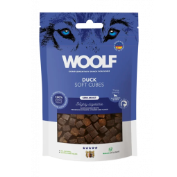 Csemege Woolf Dog Soft Cubes Duck 100 g