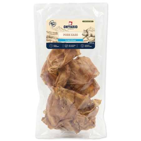 Ontario Pure Nature Csemege Szárított Sertésfül, 300 g