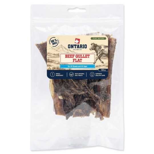 Ontario Pure Nature csemege szárított lapos marhanyelőcső 100 g