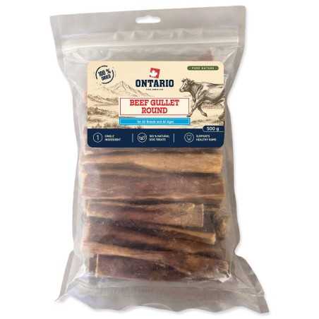 Ontario Pure Nature finomság szárított kerek marhanyelőcső 500 g