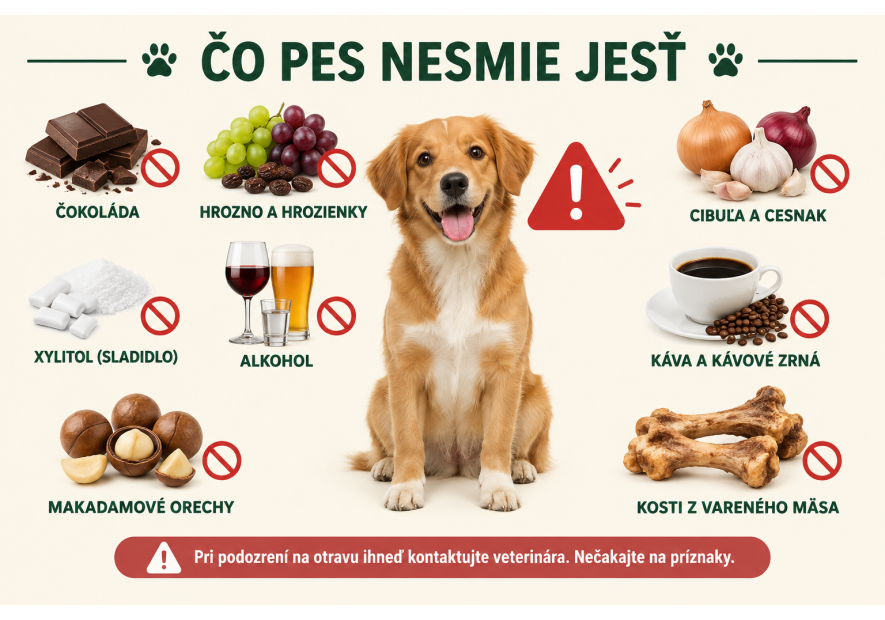 Čo nesmie jesť pes? Nebezpečné potraviny pre psov | AZPET